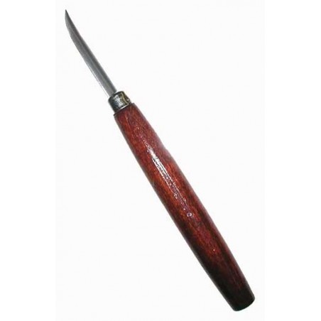 Lyons burnisher with wooden handle
