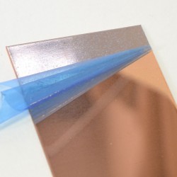 Polished copper plate