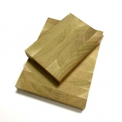 End grain wood block