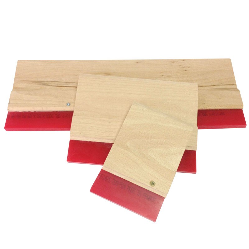 Squeegee wooden handle