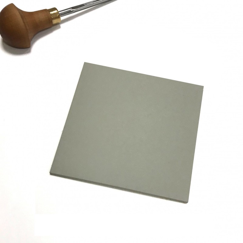Plaque de gravure souple en gomme pour linogravure 15 5 x 9 cm - La Poste