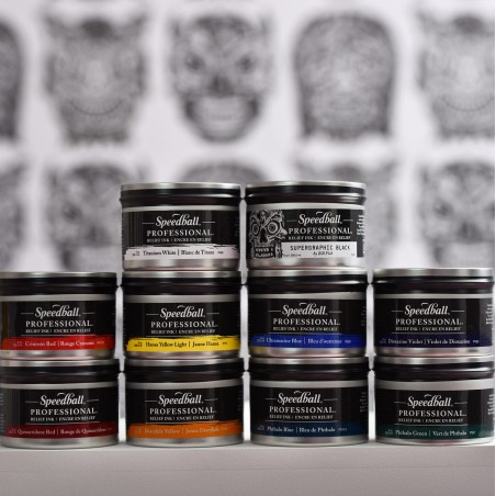 Speedball Professional relief ink transparent base