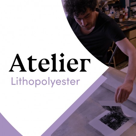 Atelier Plaque lithopolyester