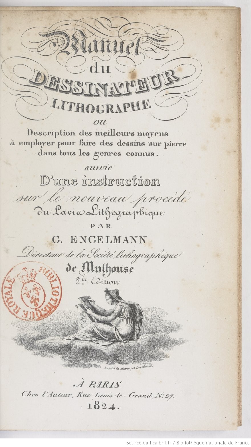 manuel du dessinateur litho