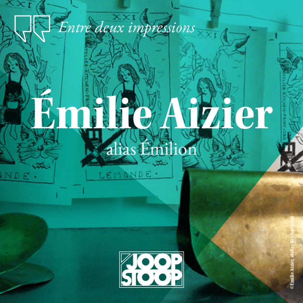 Discussion with Émilion - Émilie Aizier and the kitchen lithography